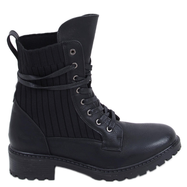 Stivali con tomaia flessibile Torvi Black nero