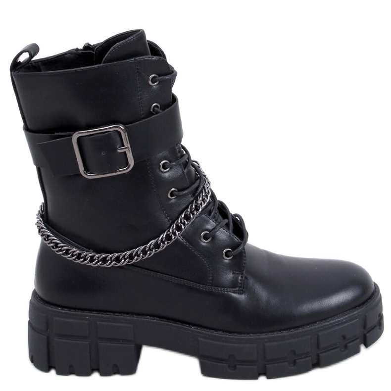 Stivali militari Maude Black nero