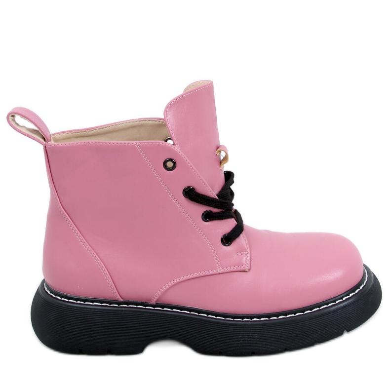 Gaia Stivali martensiaki rosa