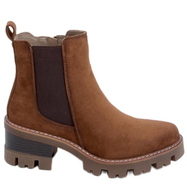 Stivali con tacco Ragga Khaki marrone