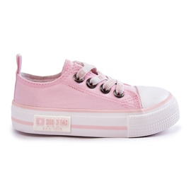 Sneakers in materiale per bambini Big Star KK374072 Rosa