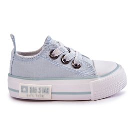 Sneakers in materiale per bambini Big Star KK374053 Blu