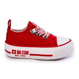Scarpe da ginnastica per bambini Big Star KK374051 Rosse rosso