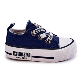 Scarpe da ginnastica per bambini Big Star KK374050 Blu Navy