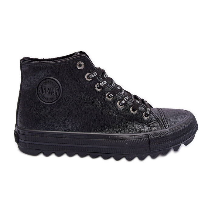 Sneakers da Donna Big Star High Warmed Nere EE274110 nero