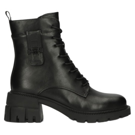 Filippo DBT4073 Stivali isolati da pelliccia da donna isolati da donna nero