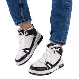Sneakers nere di Grandis bianco nero