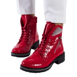 Stivali Airedale rossi rosso