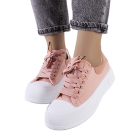 Sneakers rosa sulla piattaforma Kilkenny