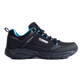 Scarpe da trekking outdoor da donna DK nere e blu nero