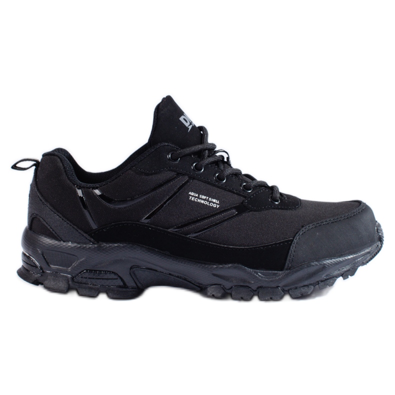 Scarpe da trekking sportive nere DK da donna nero