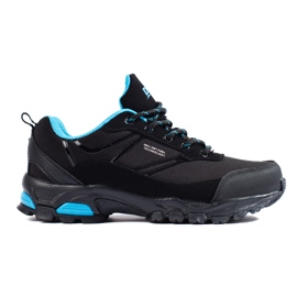 Scarpe da trekking sportive da donna DK nere e blu nero