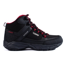 Scarpe da trekking da donna con tomaia alta DK nere nero