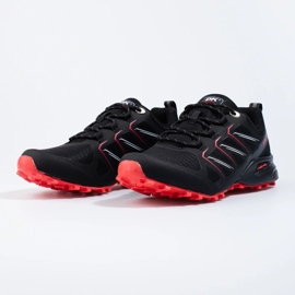 Scarpe sportive da uomo stringate nere DK nero