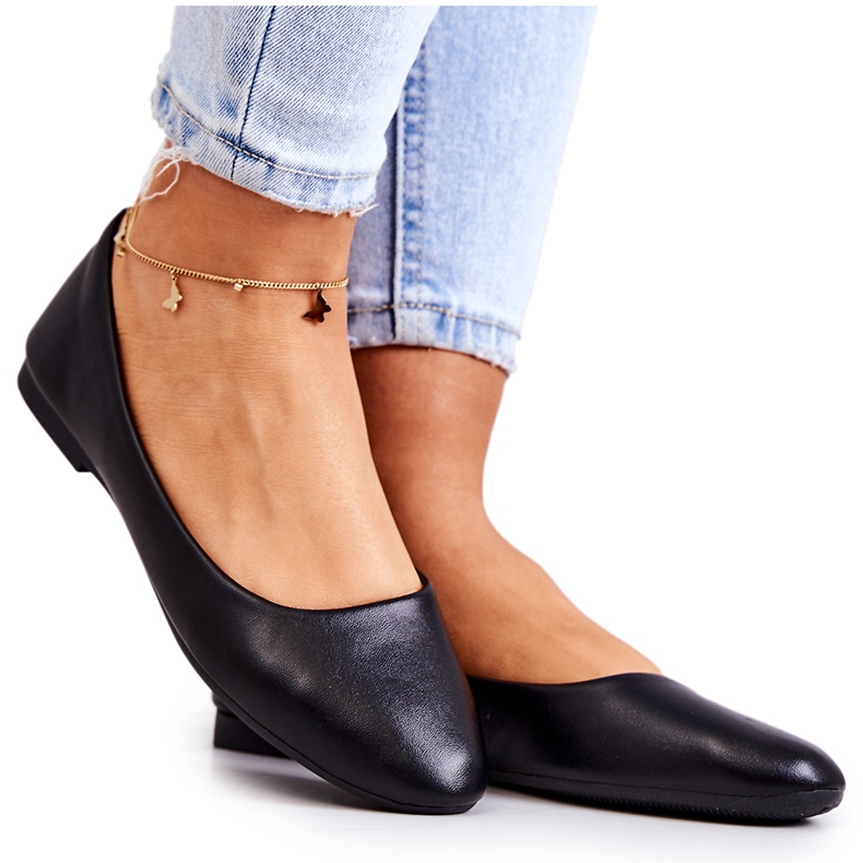 Evento Ballerine nere da donna eco-chilome nero
