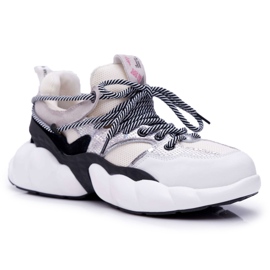 Scarpe Sportive da Donna Big Star by Daniel Lopez Bianche FF274A546 bianco nero argento