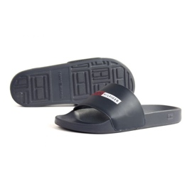 Tommy Hilfiger Ricamo Hilfiger Piscina Scivolo FM0FM04226 blu navy