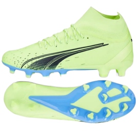Scarpe da calcio Puma Ultra Pro FG / AG M 106931 01 lime verde