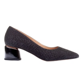 Marco Shoes Décolleté in camoscio nero