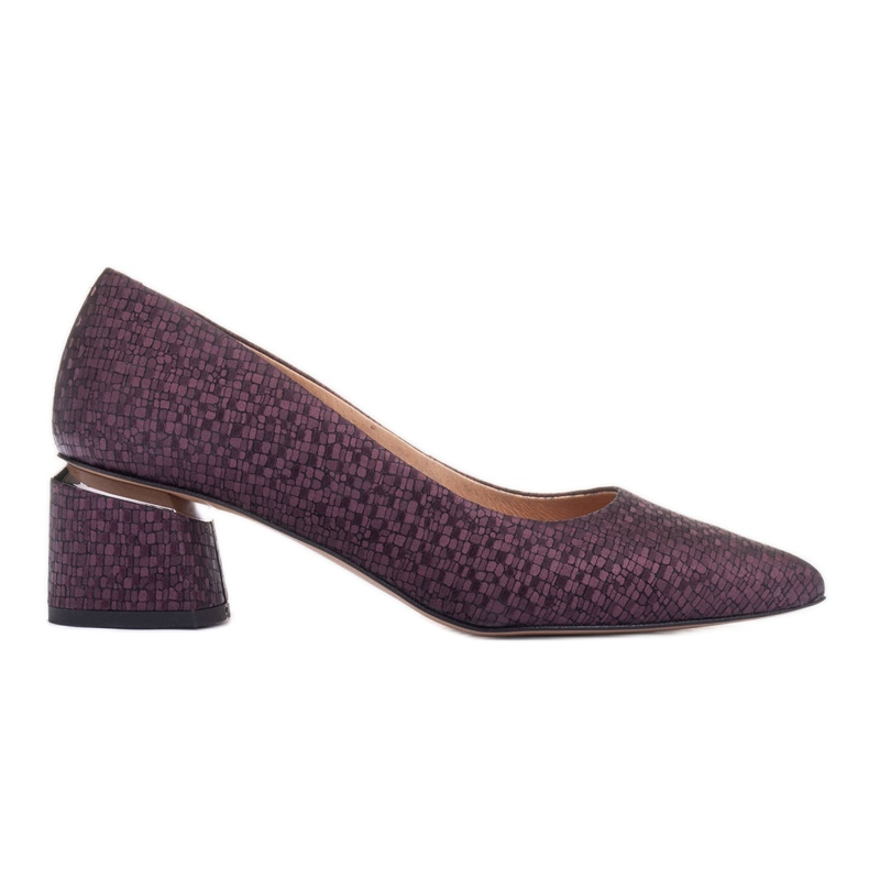 Marco Shoes Décolleté in camoscio viola