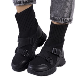 Sneakers Saker nere nero