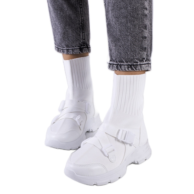 Sneakers Saker bianche bianca