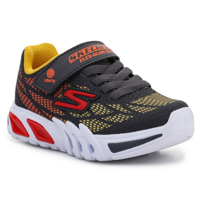 Scarpe Skechers S Lights Flex Glow Elite Vorlo 400137L-CCMT nero