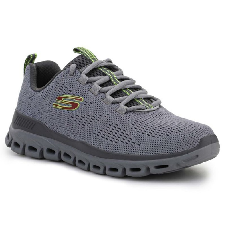 Skechers Glide Step Fasten Up M 232136-GRY grigio