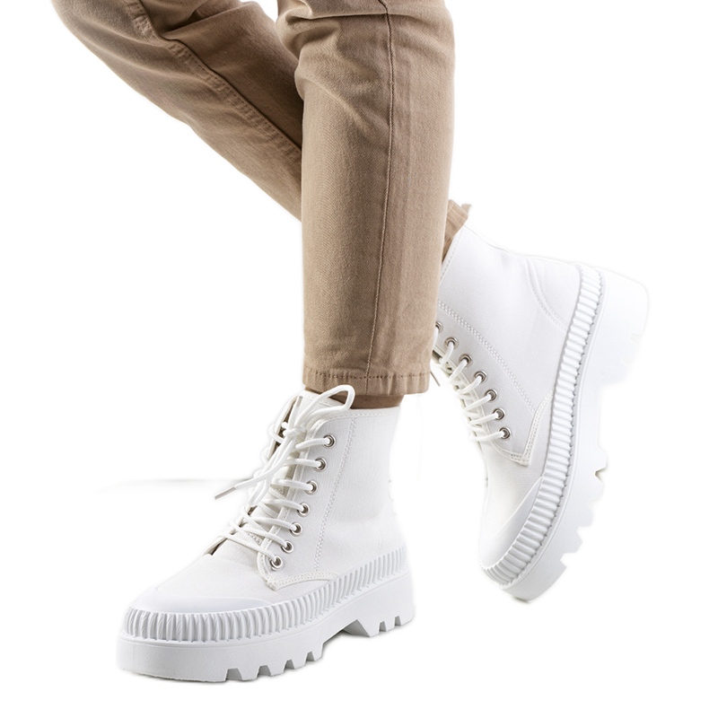 Sneakers Roxo bianche bianca