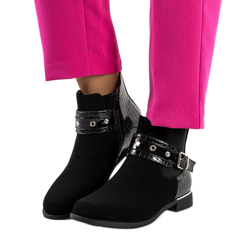 Stivali Sutton neri nero