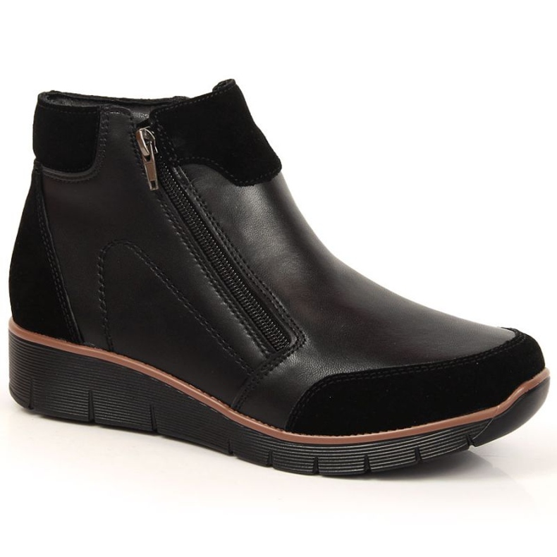 Comodi stivali isolati Filippo W PAW370 nero