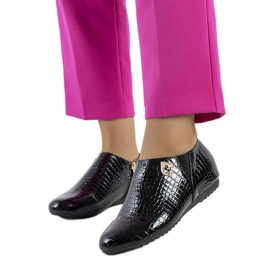 Scarpe Nelec laccate nere nero