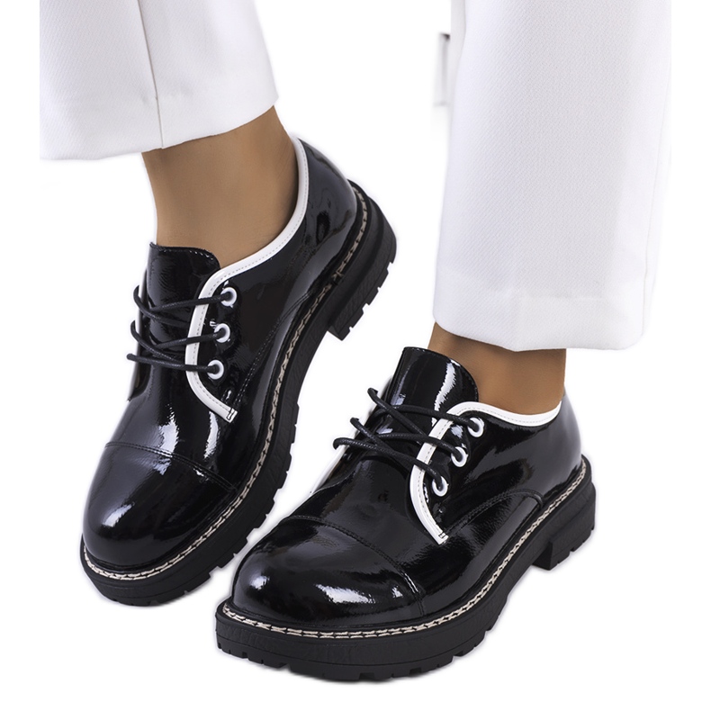 Scarpe Kuzem laccate nere nero
