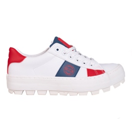 Sneakers Big Star da donna KK274041 bianca rosso blu navy