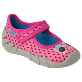 Scarpe veloci 109N250 per bambini Befado rosa multicolore