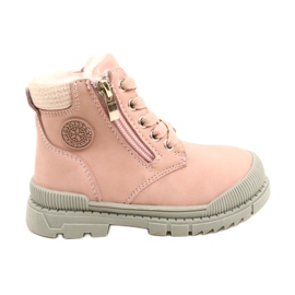News Stivali Bambina Con Pelliccia Novità 22DZ23-5255 rosa