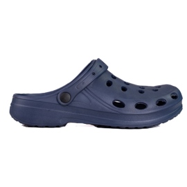 Ciabatte da uomo leggere Shelovet blu navy