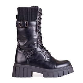 Borse da donna con lacci Shelovet nere nero