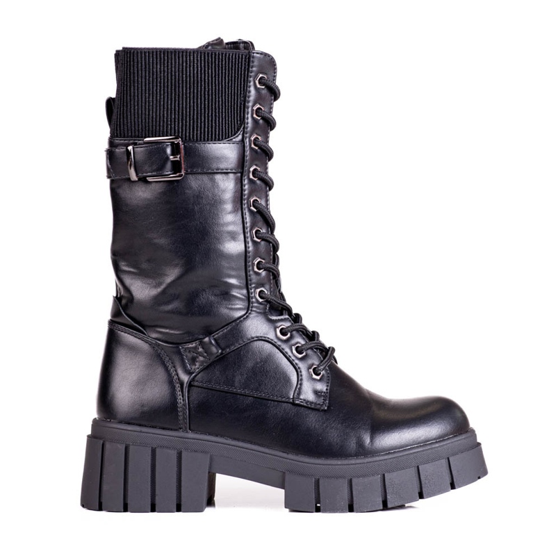 Borse da donna con lacci Shelovet nere nero