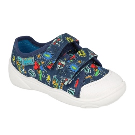 Scarpe per bambini Befado 907P155 blu navy multicolore