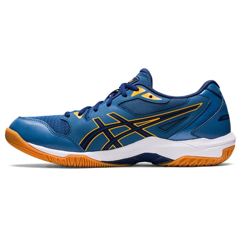 Scarpe da pallavolo Asics Gel-Rocket 10 M 1071A054 407 blu blu e blu navy