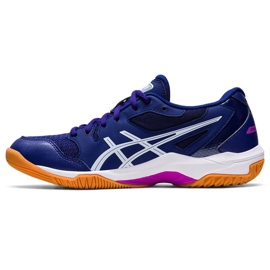 Scarpe da pallavolo Asics Gel-Rocket 10 W 1072A056 405 blu navy blu e blu navy