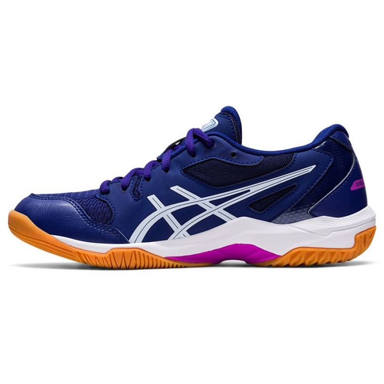 Scarpe da pallavolo Asics Gel-Rocket 10 W 1072A056 405 blu navy blu e blu navy