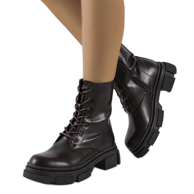 Stivali Holcomb marrone opaco