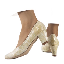 Décolleté Bond classiche beige