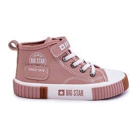 Sneakers alte da bambino Big Star KK374016 Rosa