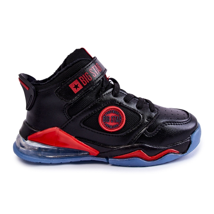 Scarpe sportive isolate per bambini Big Star KK374095 Nero