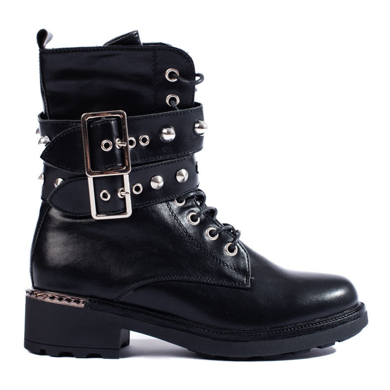 Shelovet operaie con fibbie nero