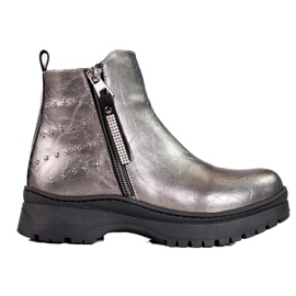 W. Potocki Scarpe per ragazze Potocki argento