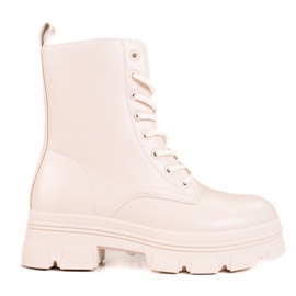 Borse da donna Shelovet beige realizzate in pelle ecologica